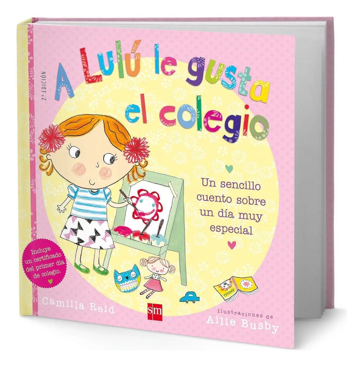 Portada de Libro A Lulú Le Gusta El Colegio [ Camilla Reid ] Original
