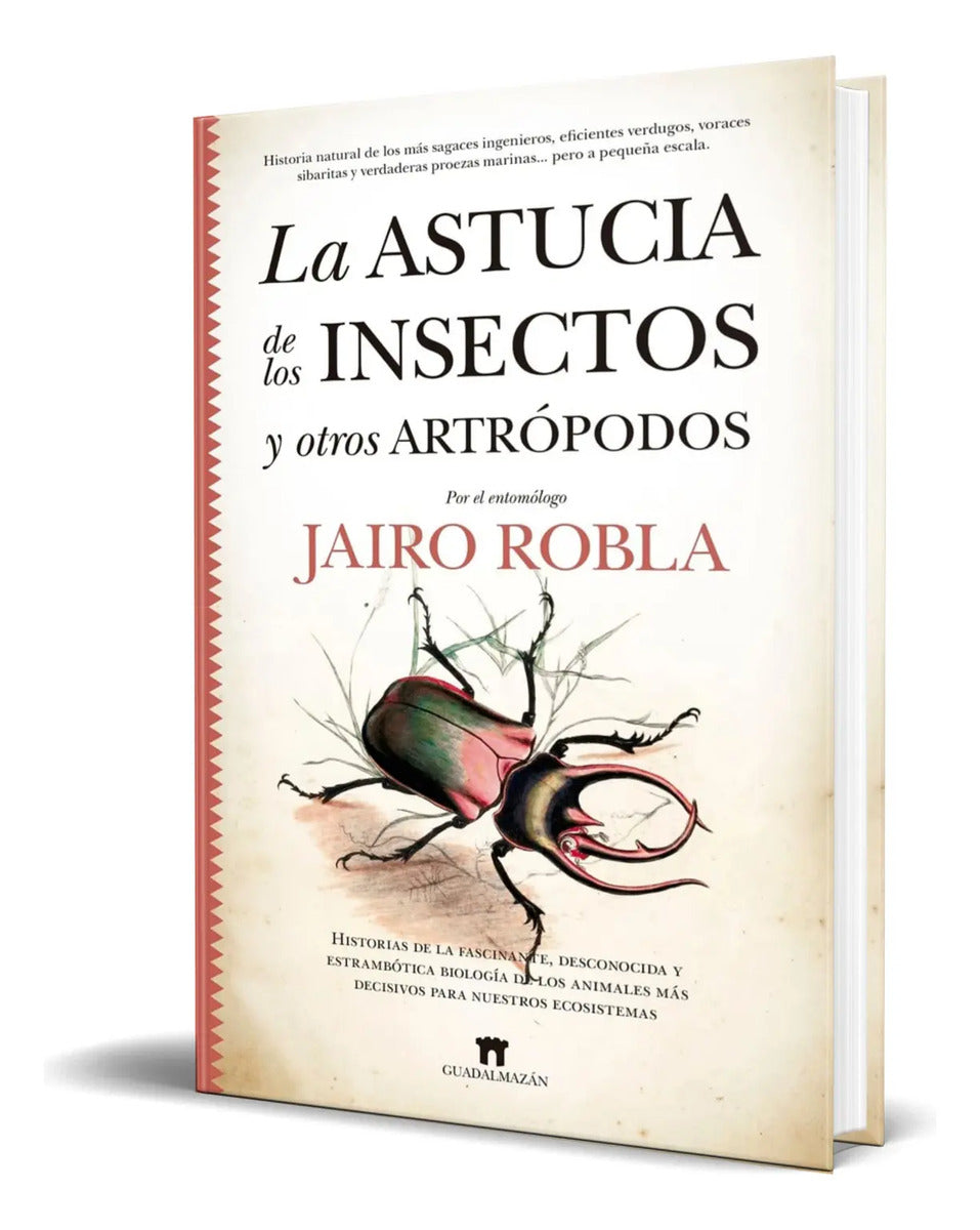 Portada de Libro La Astucia De Los Insectos [ Jairo Robla ] Original