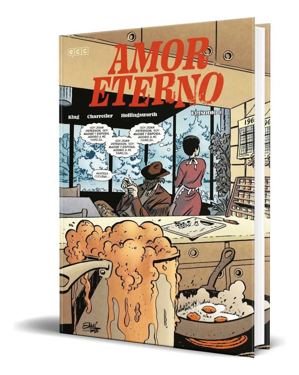 Portada de Libro Amor Eterno Vol.8 [ Tom King ] Original
