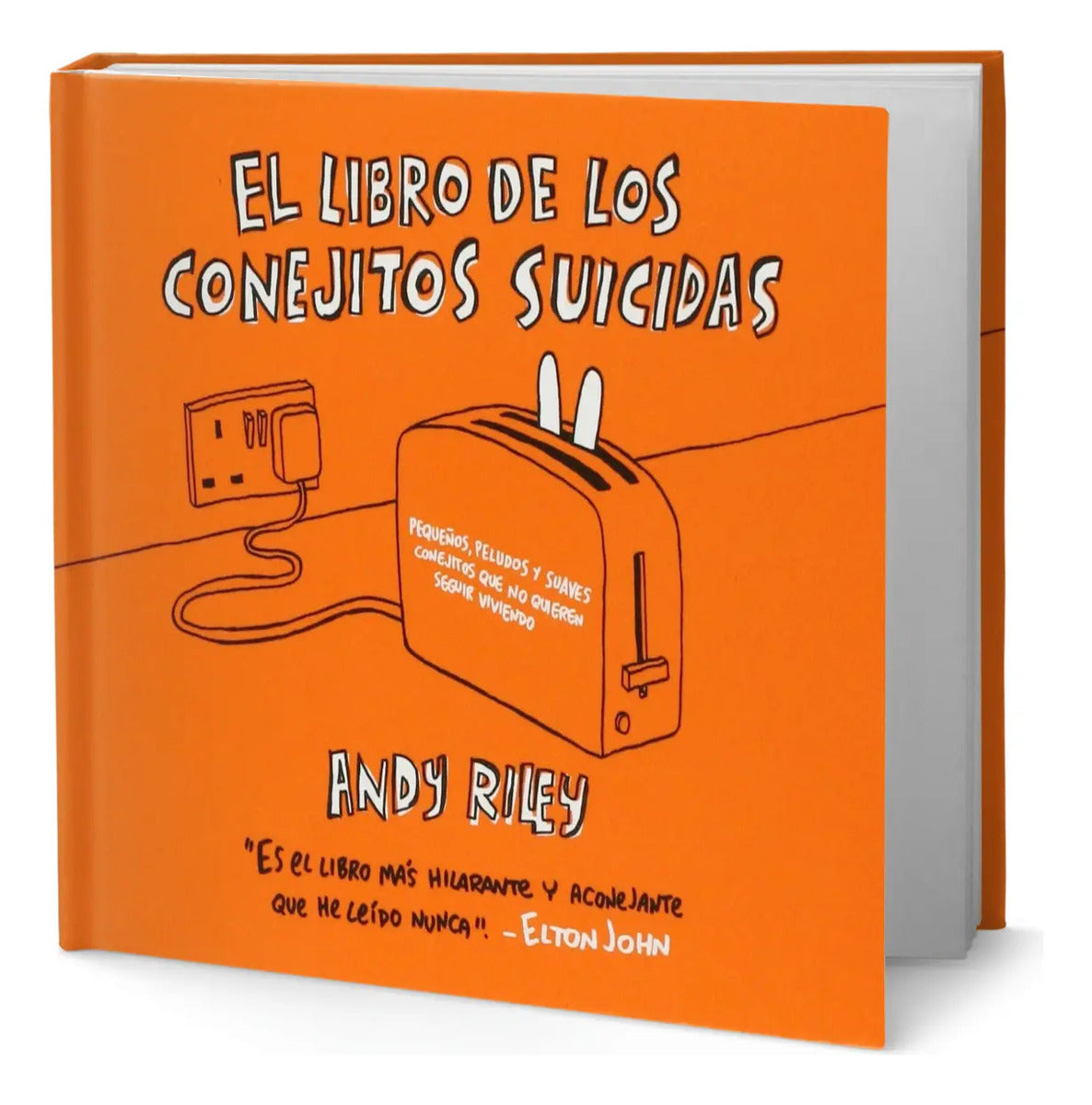 Portada de Libro De Los Conejitos Suicidas [ Andy Riley ] Original
