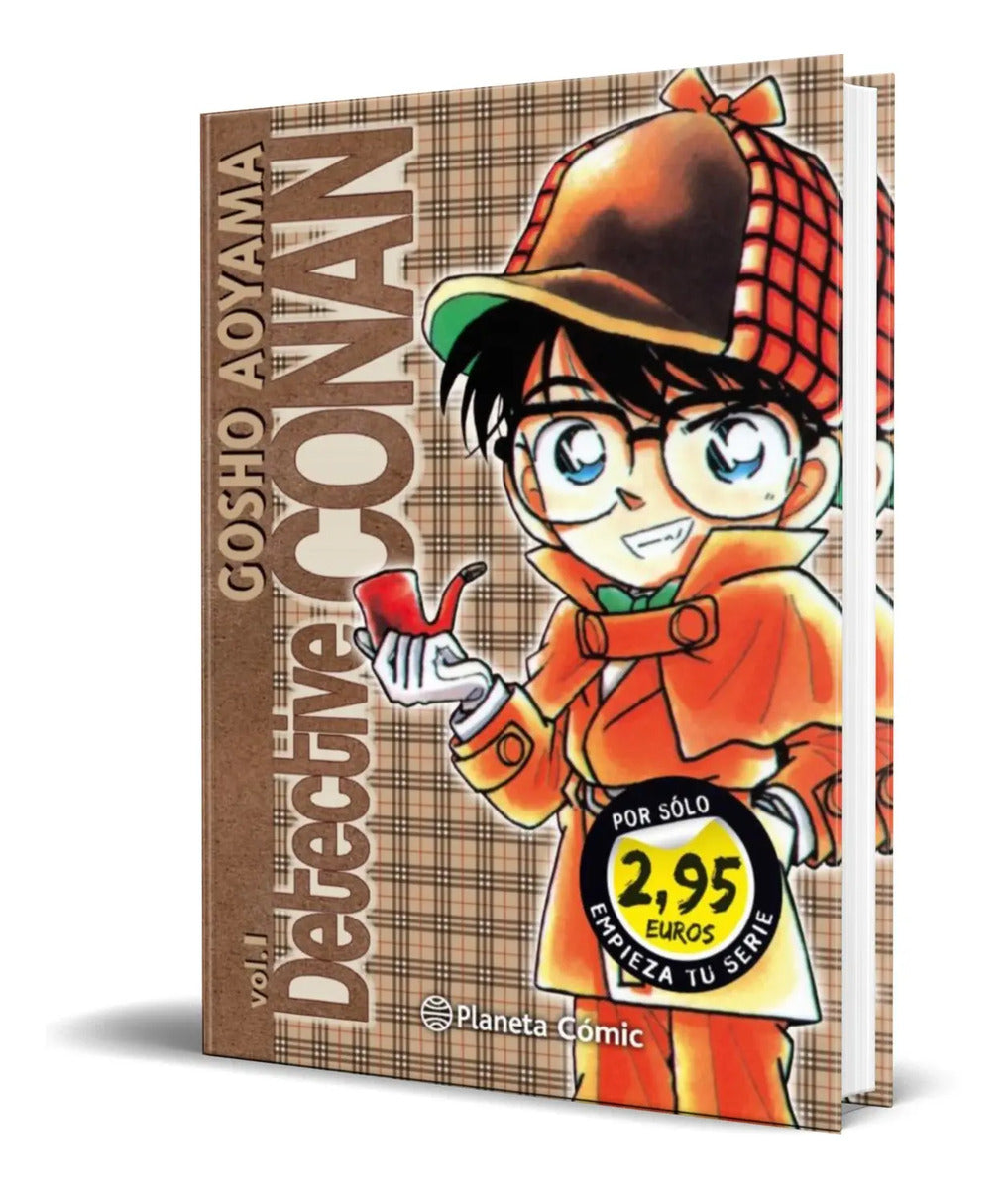 Portada de Libro Ps Detective Conan Vol.1 [ Gosho Aoyama ] Original