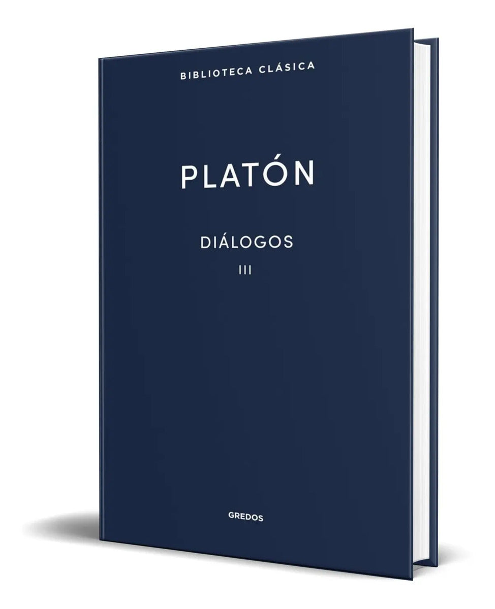 Portada de Libro Diálogos 3 [ Fedón El Banquete ] Pasta Dura Original