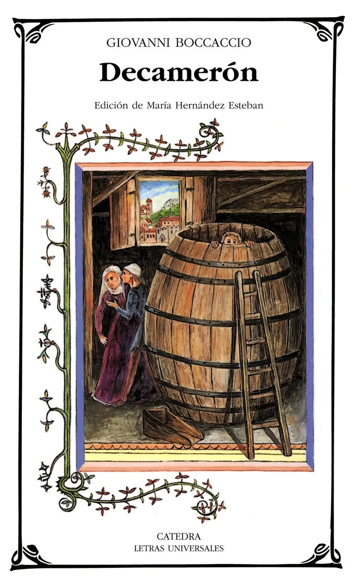 Portada de Decameron, De Boccaccio, Giovanni. Letras Universales Editorial Cátedra, Tapa Blanda En Español, 2007