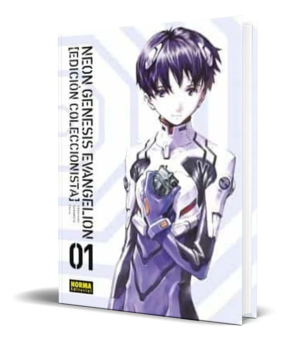 Portada de Libro Neon Genesis Evangelion 1 [ Sadamoto ] Original