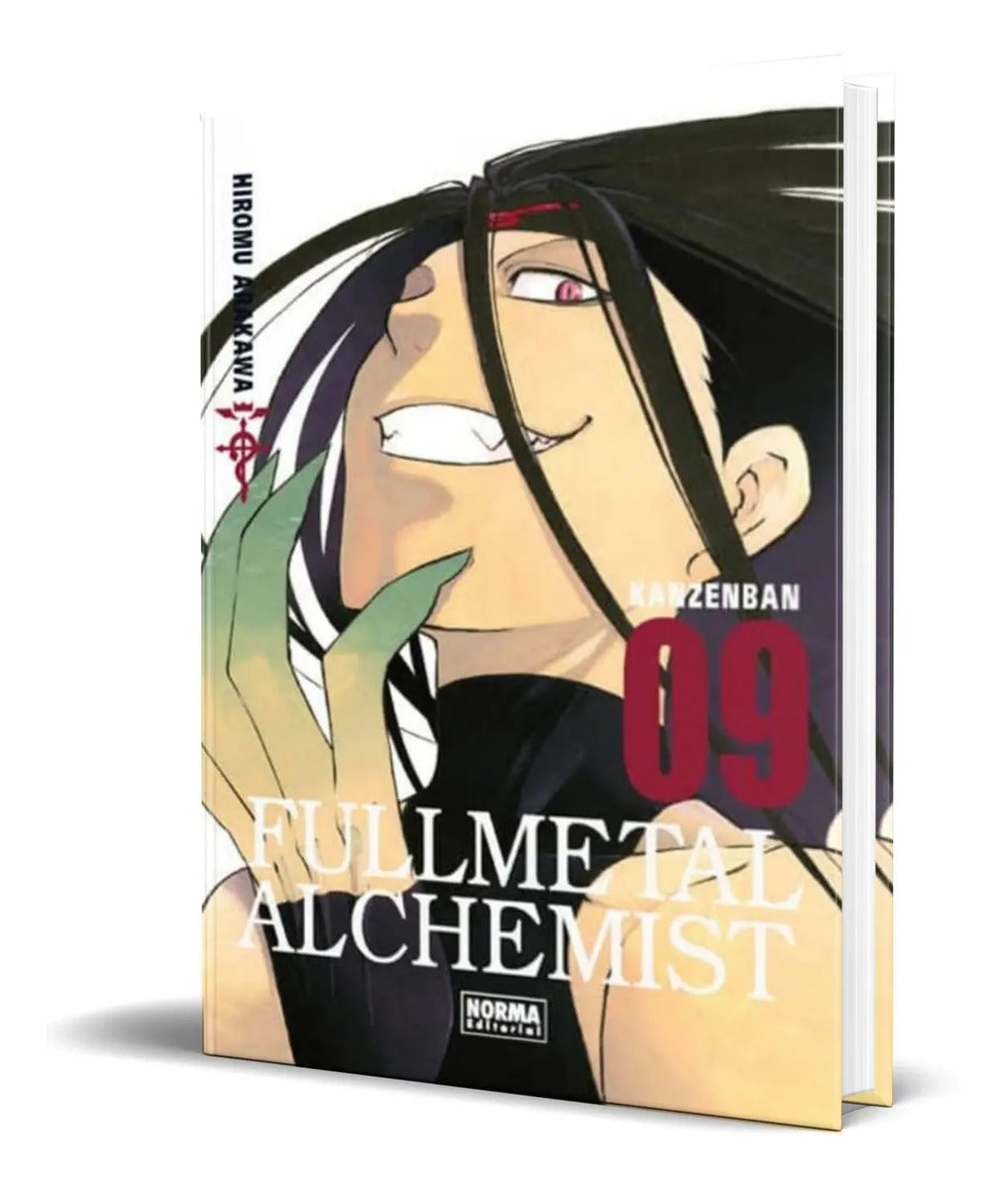 Portada de Libro Fullmetal Alchemist Kanzenban Vol.9 [ Original ]