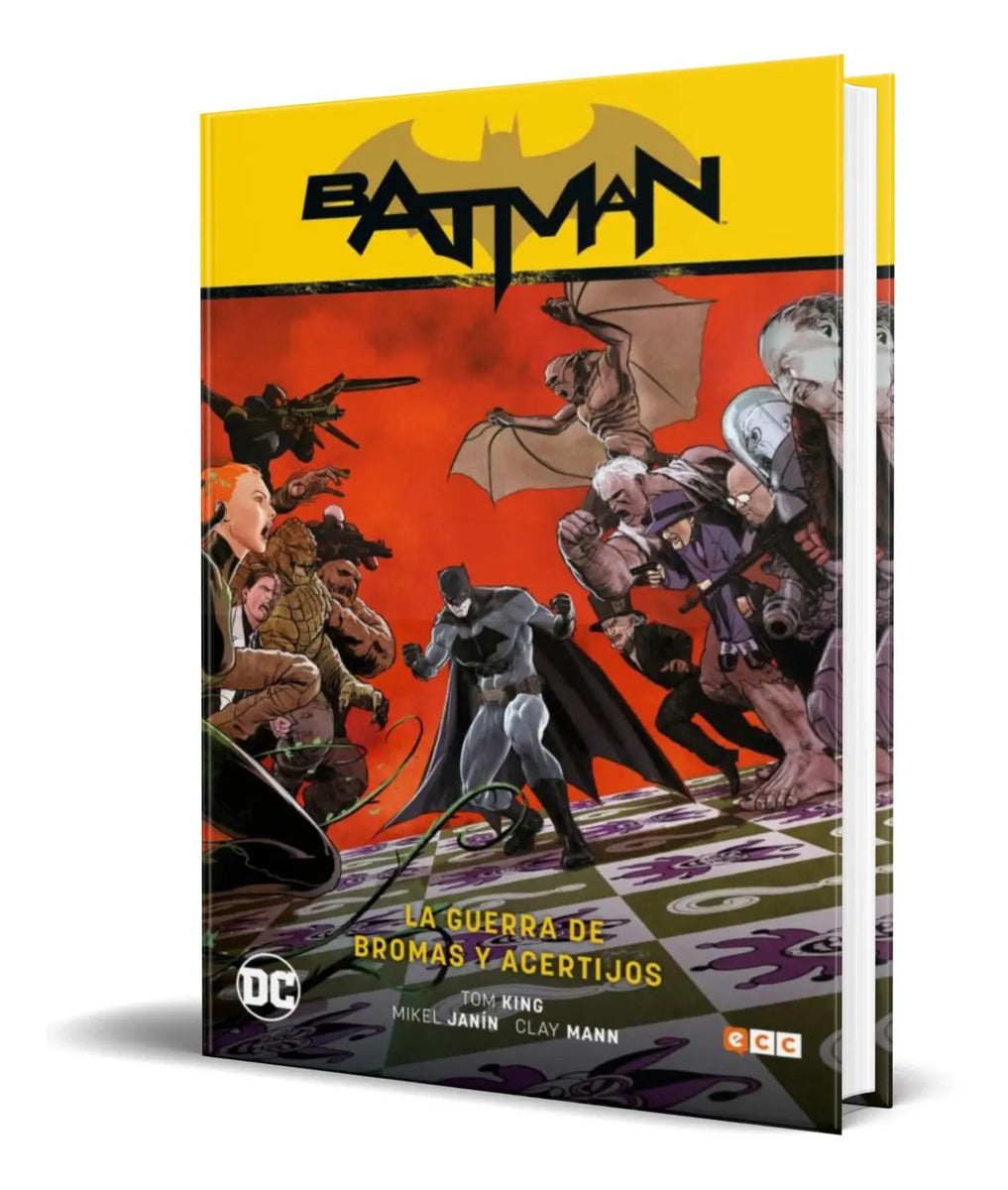 Portada de Batman Vol. 6 [ La Guerra De Bromas Y Acertijos ] Español