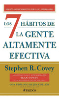 Portada de Los 7 Hábitos De La Gente Altamente Efectiva (30.º Aniversario) De Stephen R. Covey Editorial Paidós En Español 2…