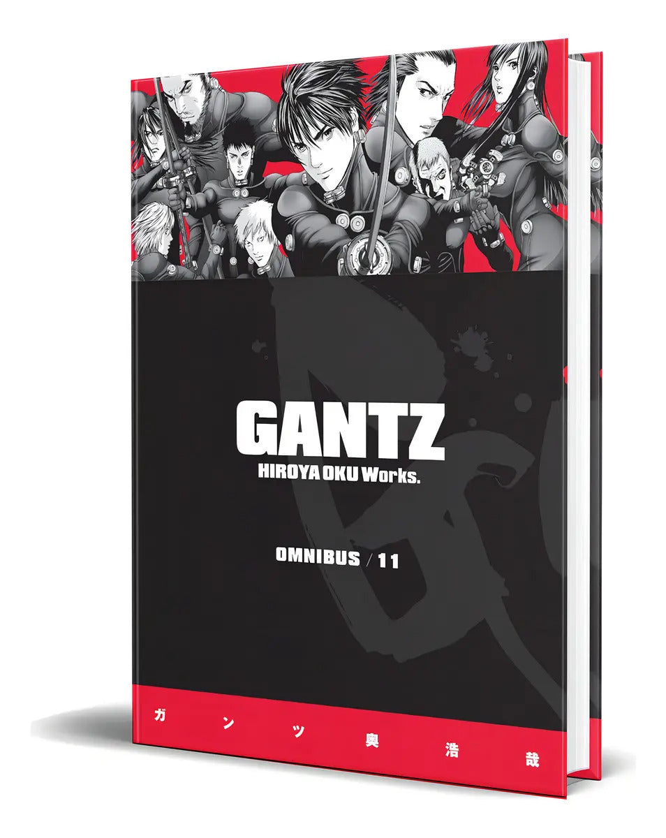 Portada de Gantz Omnibus Vol.11, De Hiroya Oku. Editorial Dark Horse Manga, Tapa Blanda En Inglés, 2023