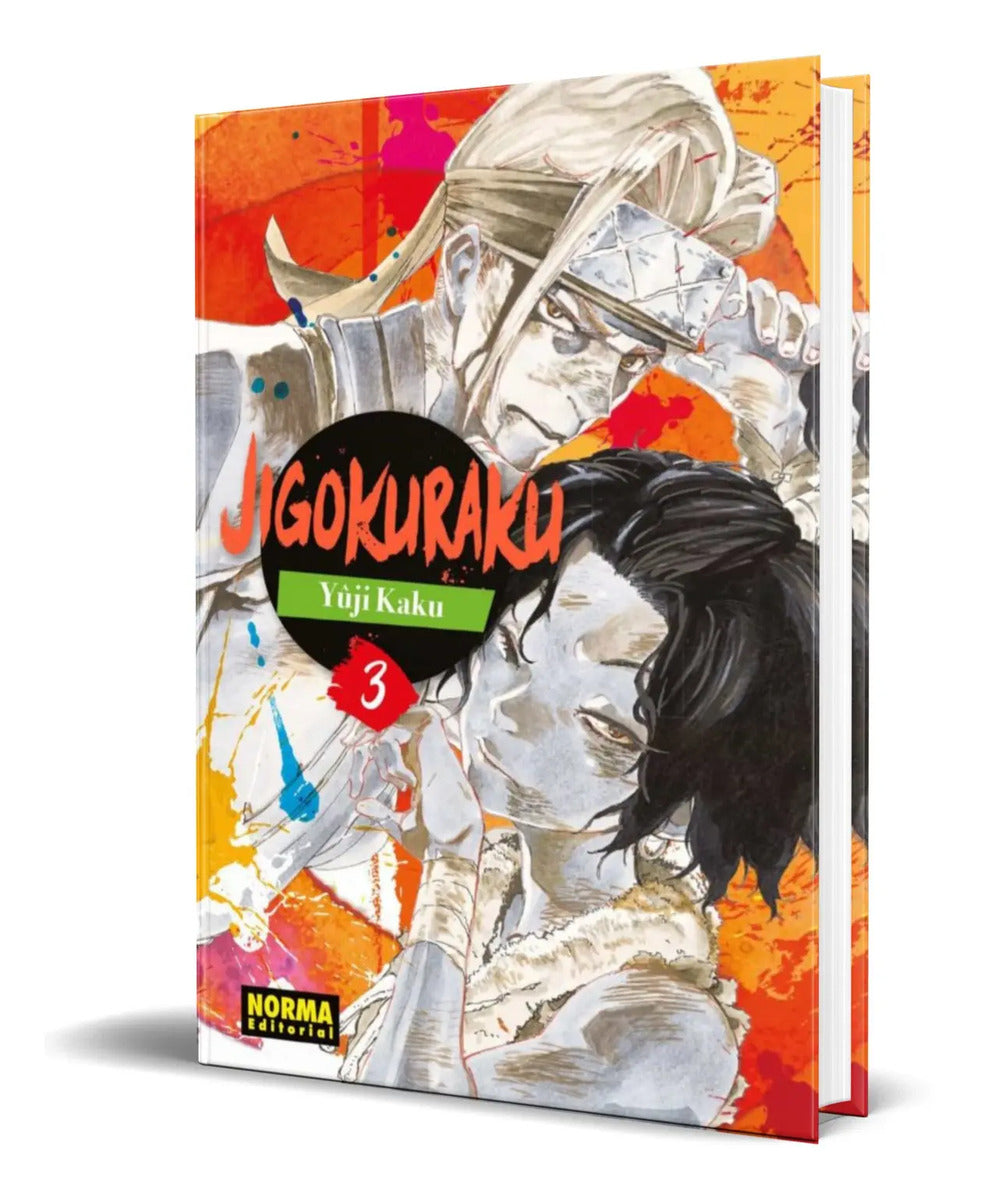 Portada de Libro Jigokuraku Vol.3 [ Yuji Kaku ] Original