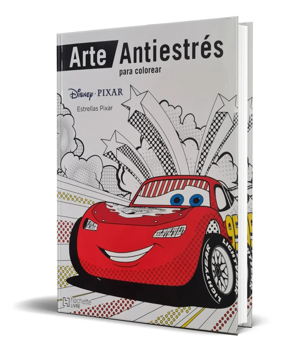 Portada de Libro Mandalas Para Colorear Antiestrés [ Personajes Pixar ]