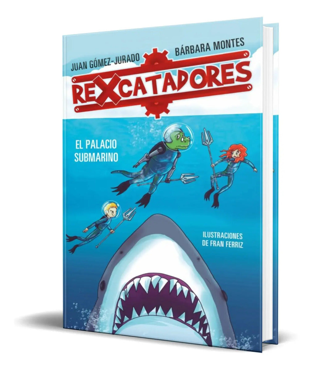 Portada de Libro Rexcatadores 3 [ El Palacio Submarino ] Original