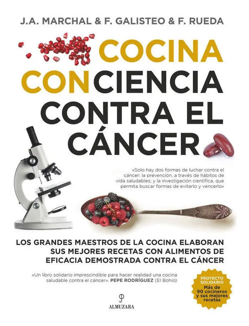 Portada de Cocina Con Ciencia Contra El Cancer - Varios Autores