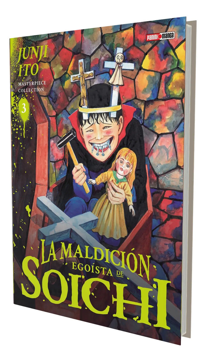 Portada de La Maldición De Soichi Vol. 3 [ Junji Ito ] Panini Manga