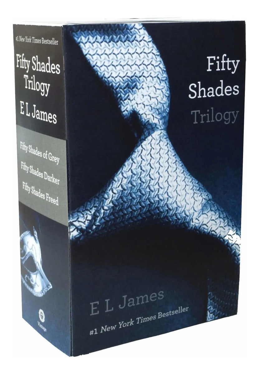 Portada de Trilogía Cincuenta Sombras De Grey [ Inglés ] Fifty Shades