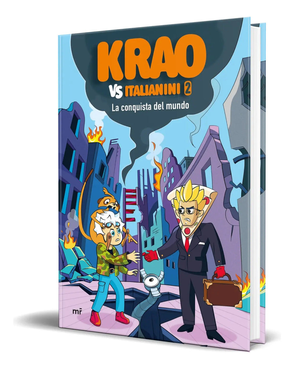 Portada de Libro Krao Vs. Italianini Vol.2 [ La Conquista Del Mundo ]