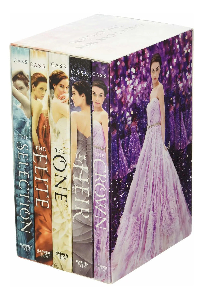 Portada de Saga The Selection Series Vol. 1 - 5 [ Kiera Cass ] Original