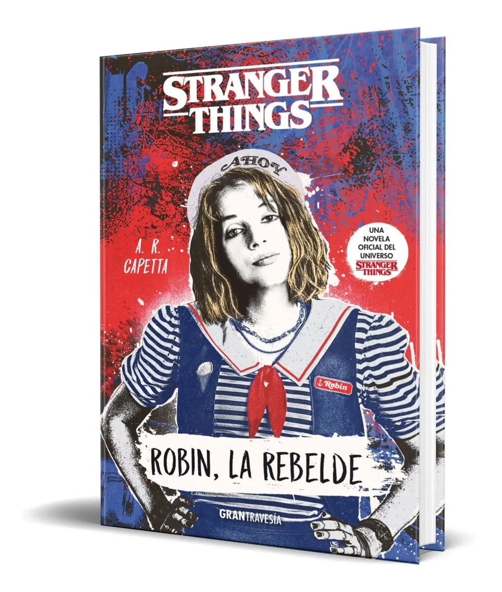 Portada de Libro Stranger Things [ Robin, La Rebelde ] Original