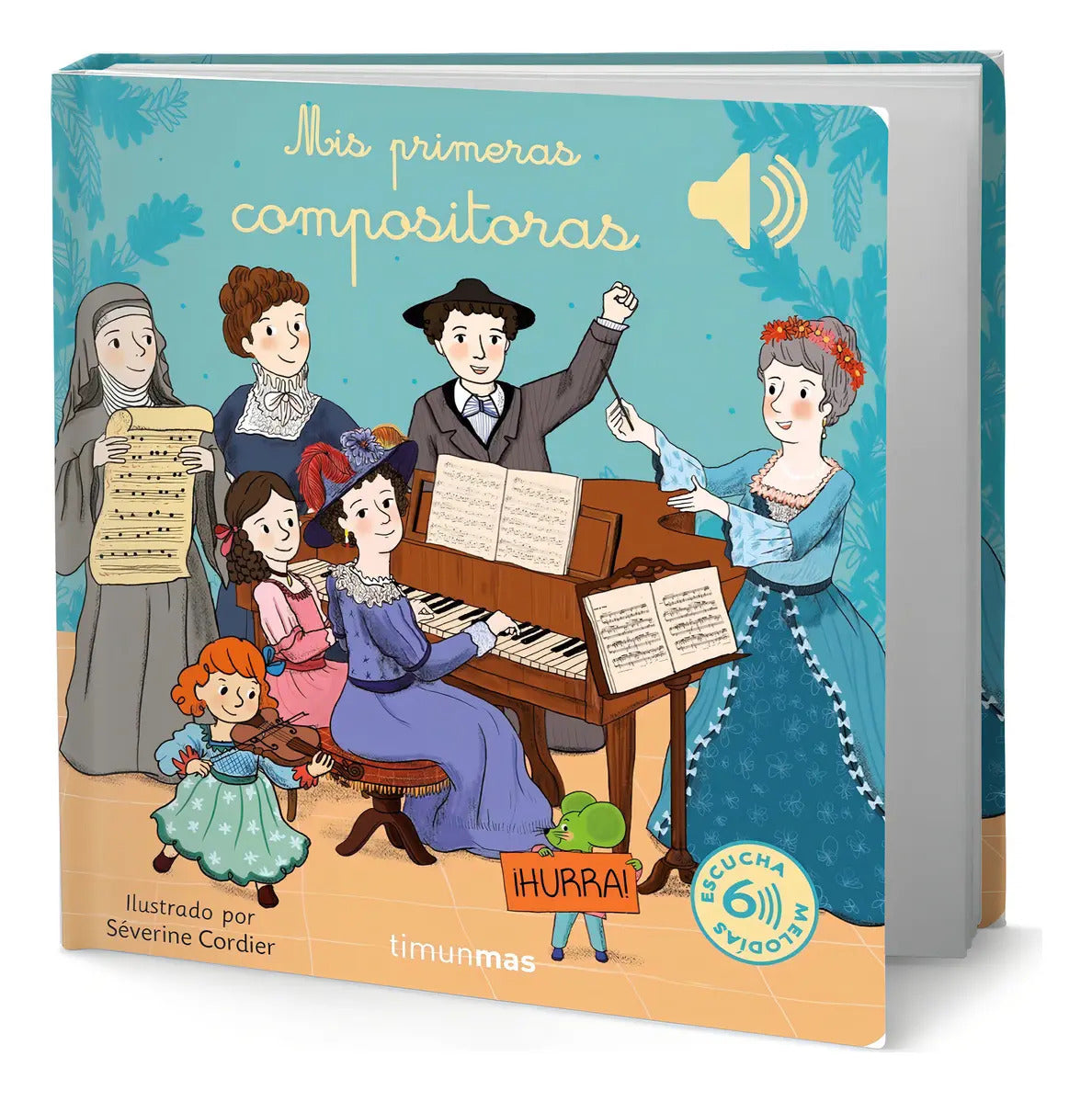 Portada de Libro Mis Primeras Compositoras [ Séverine Cordier] Original, De Séverine Cordier. Editorial Timun Mas Infantil,…