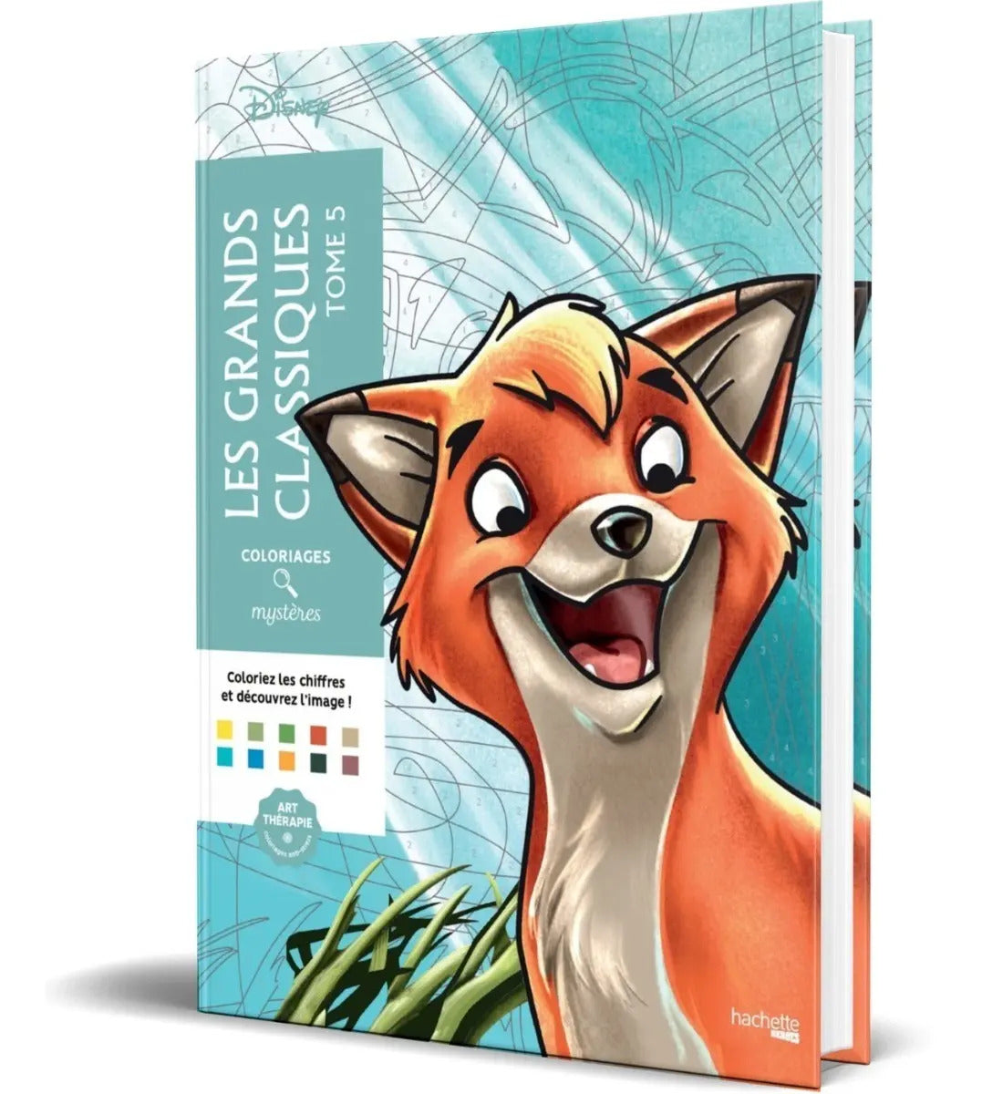 Portada de Libro Colorea Y Descubre El Misterio [ Clasicos Disney ] 4