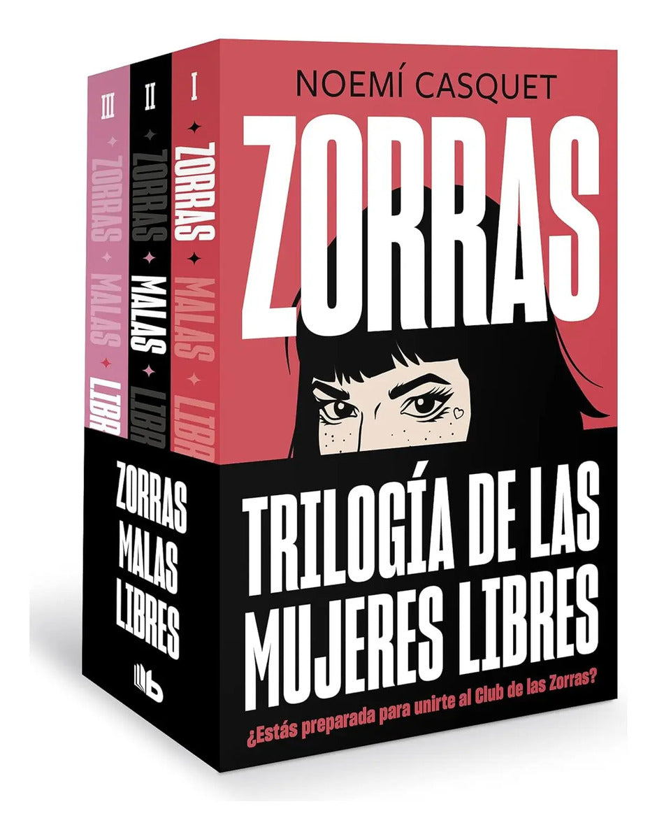 Portada de Pack Trilogía Zorras [ Zorras + Malas + Libres ] Original