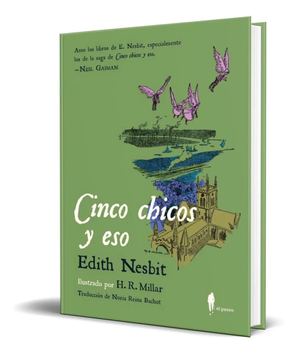 Portada de Libro Cinco Chicos Y Eso [ Edith Nesbit ] Original
