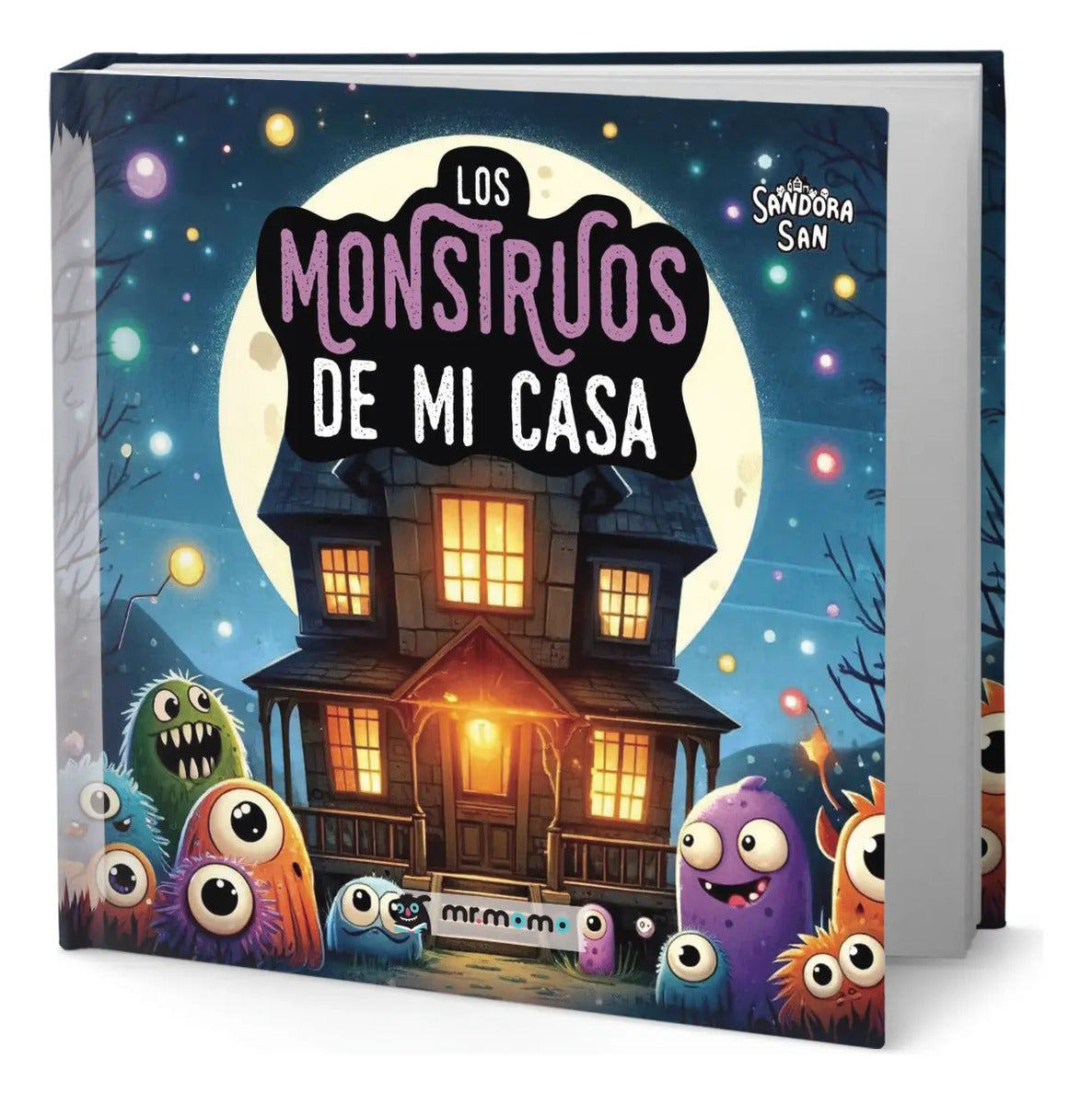 Portada de Libro Los Monstruos De Mi Casa [ San Sandora ] Original