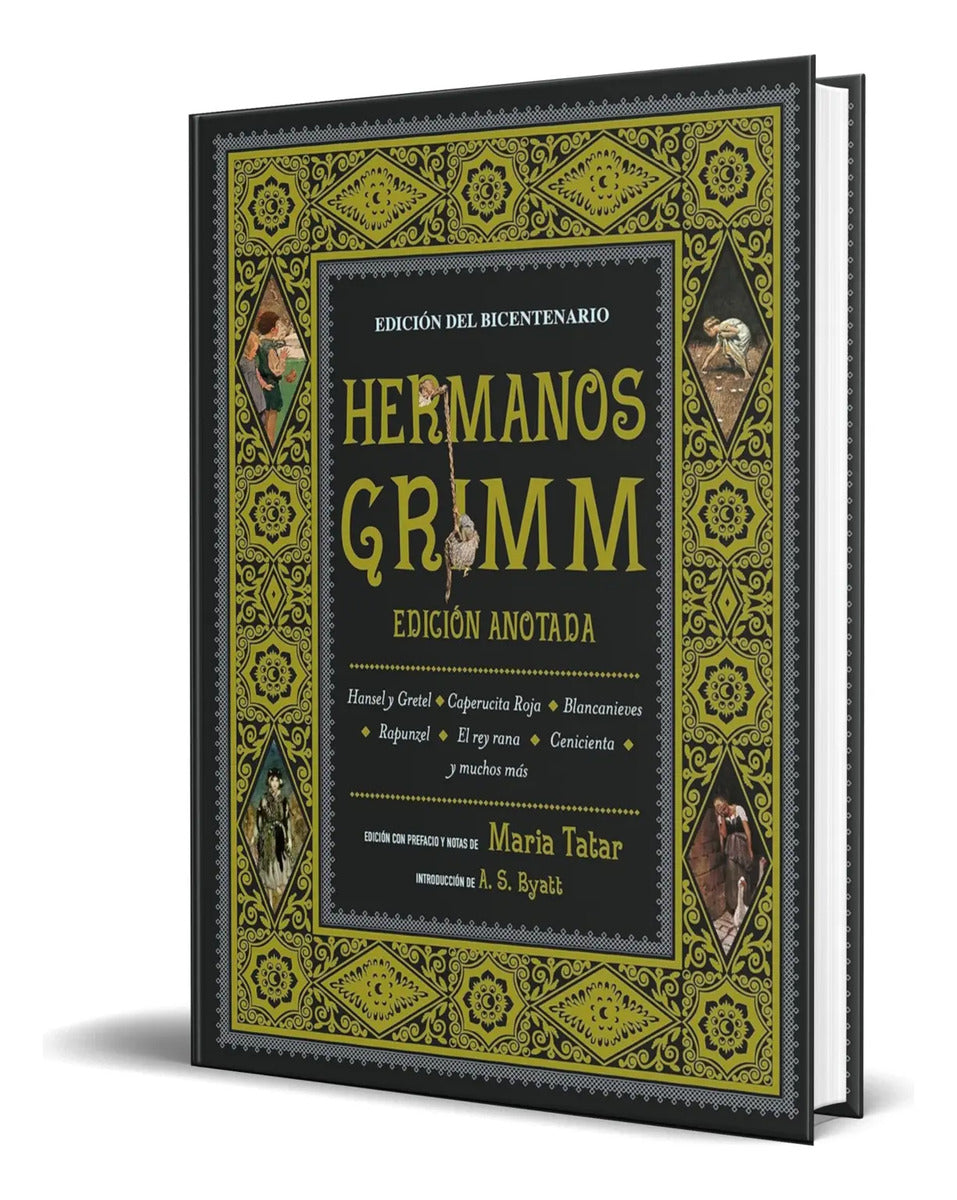 Portada de Libro Hermanos Grimm [ Edición Anotada ] Original