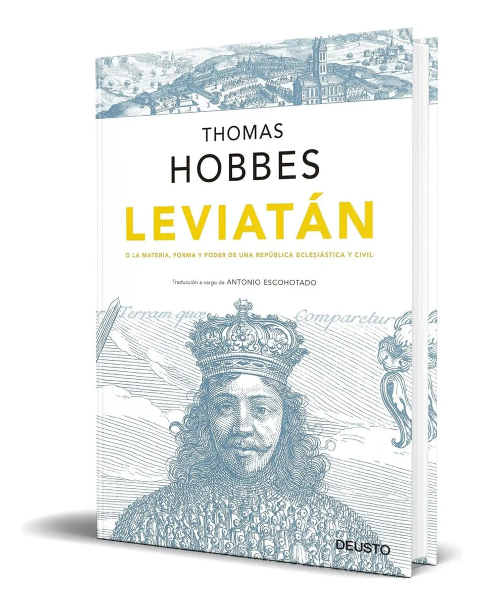 Portada de Libro Leviatán [ Thomas Hobbes ] Original