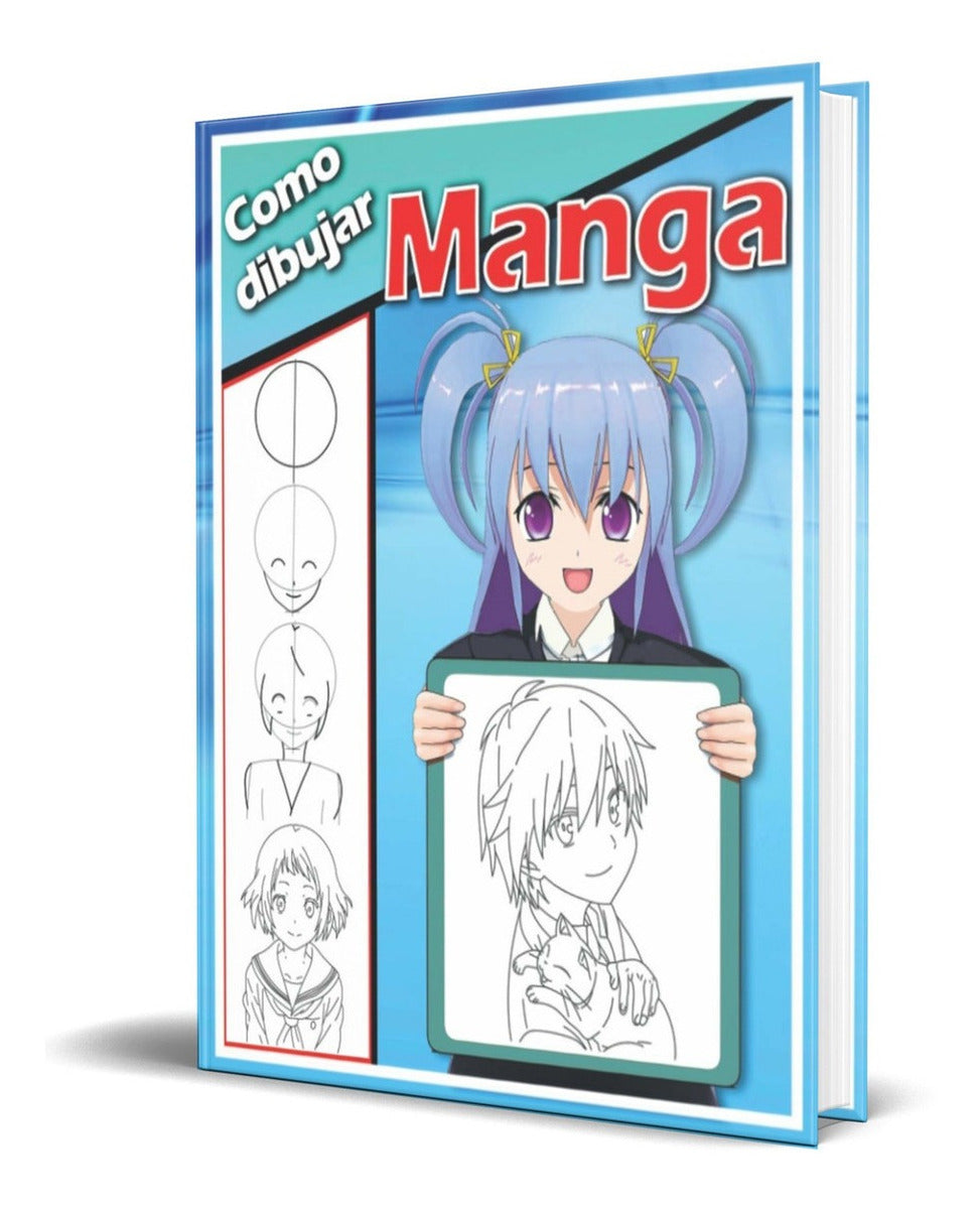 Portada de Libro Como Dibujar Manga [ Christina Johnny ] Original