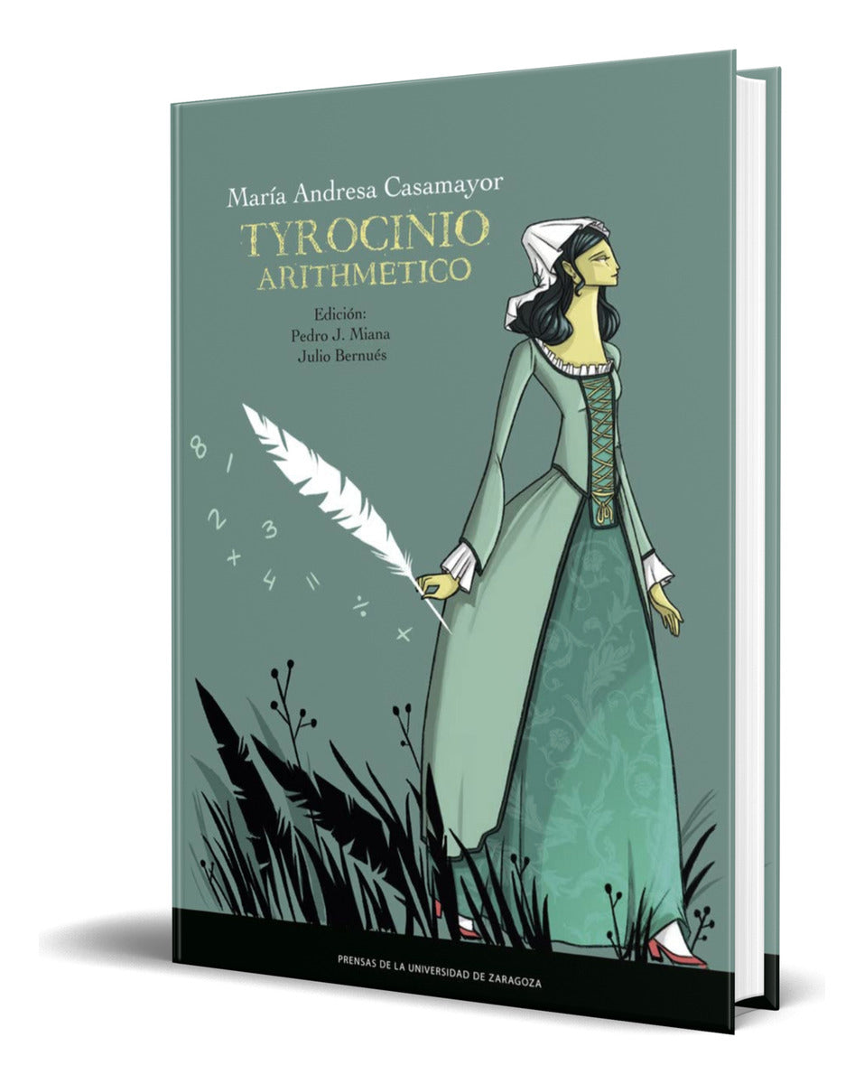 Portada de Libro Tyrocinio Arithmetico [ Andresa Casamayor ] Original