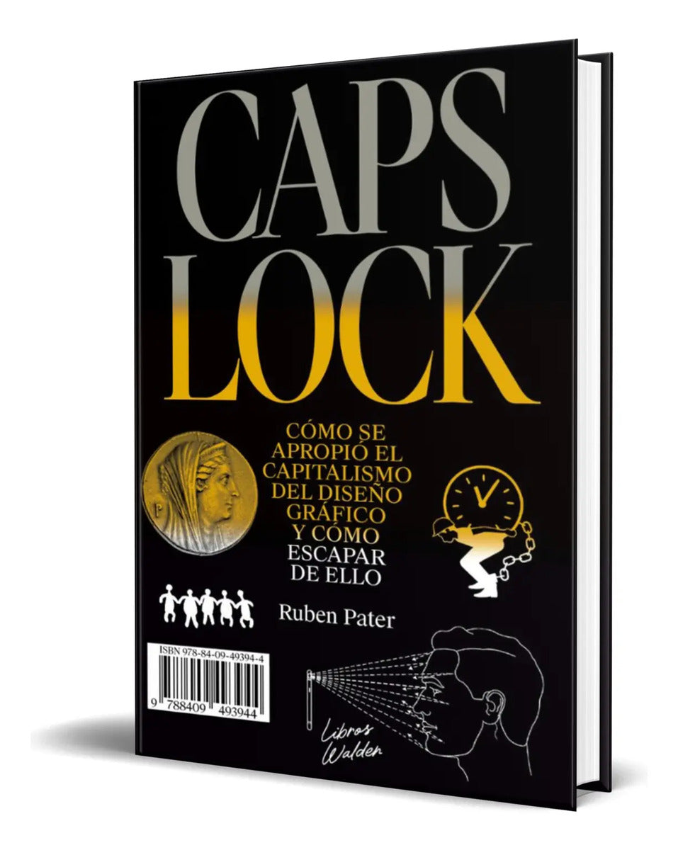 Portada de Libro Caps Lock [ Ruben Pater ] Original
