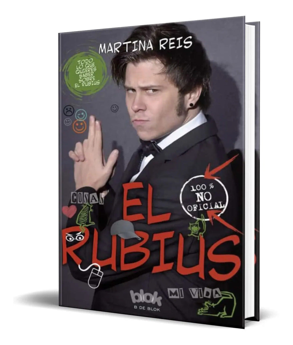 Portada de Libro El Rubius. 100% No Oficial [ Martina Reis ] Original