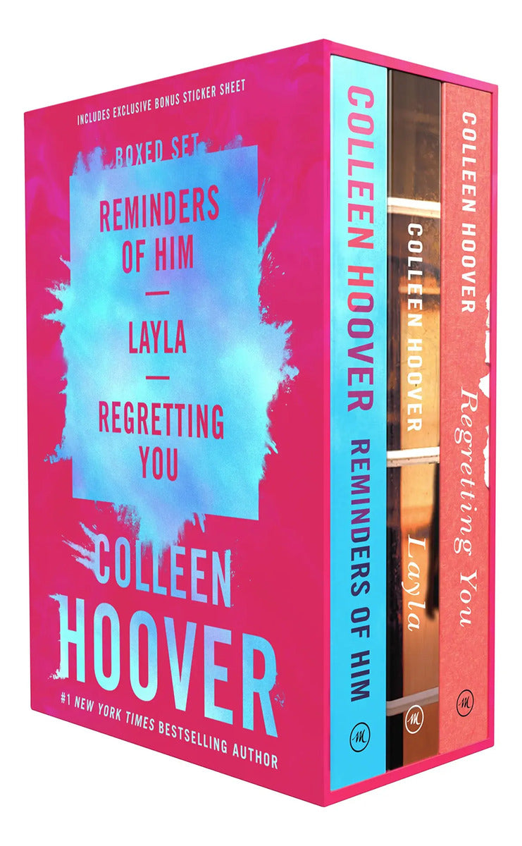 Portada de Estuche Colleen Hoover 3-book Boxed Set [ Original ]