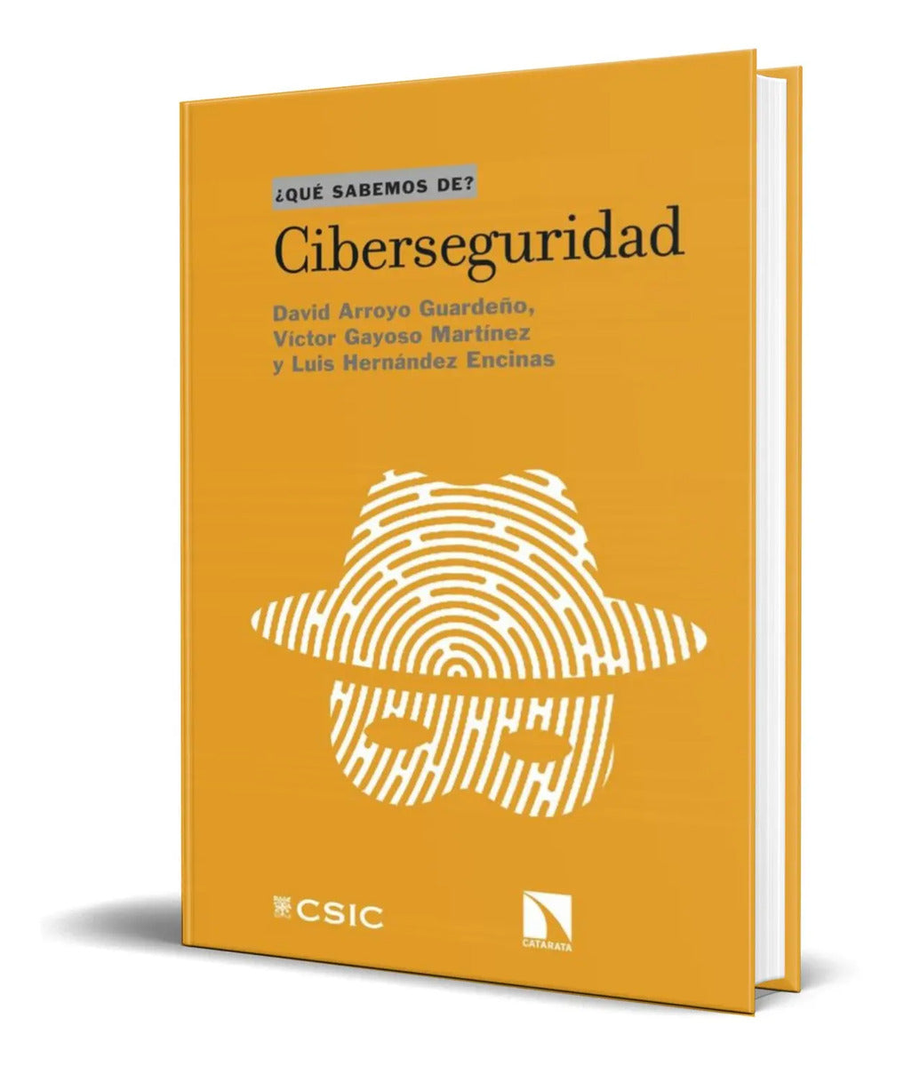 Portada de Libro Ciberseguridad [ David Arroyo Guardeño ] Original