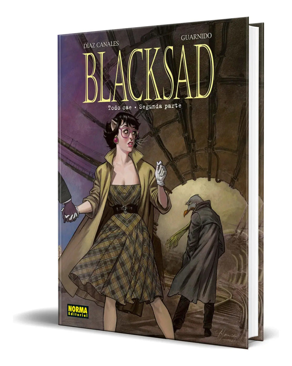 Portada de Libro Blacksad Vol.7 [ Todo Cae ] Original