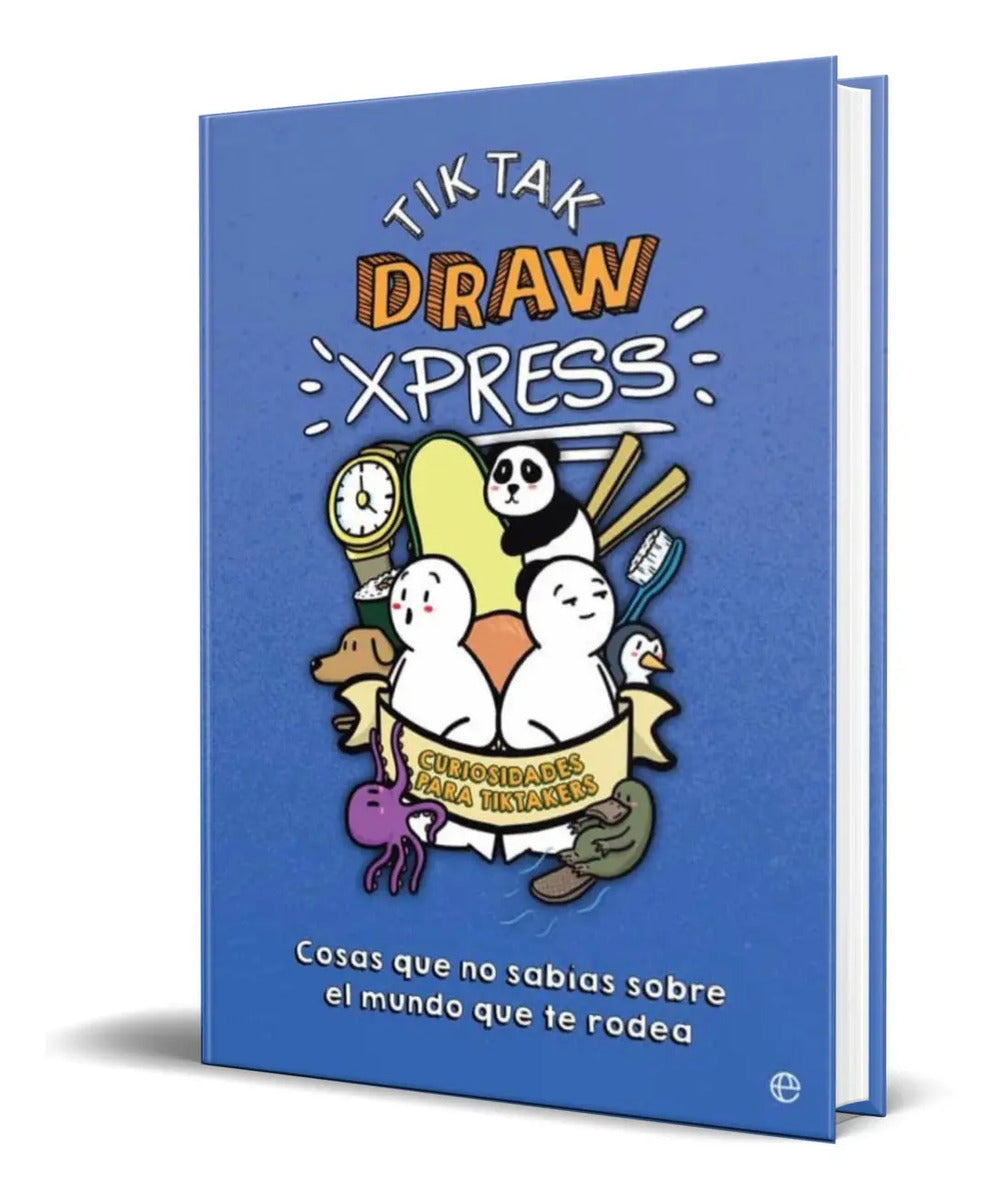 Portada de Libro Tiktak Draw Xpress [ Pasta Dura ] Cosas Del Mundo