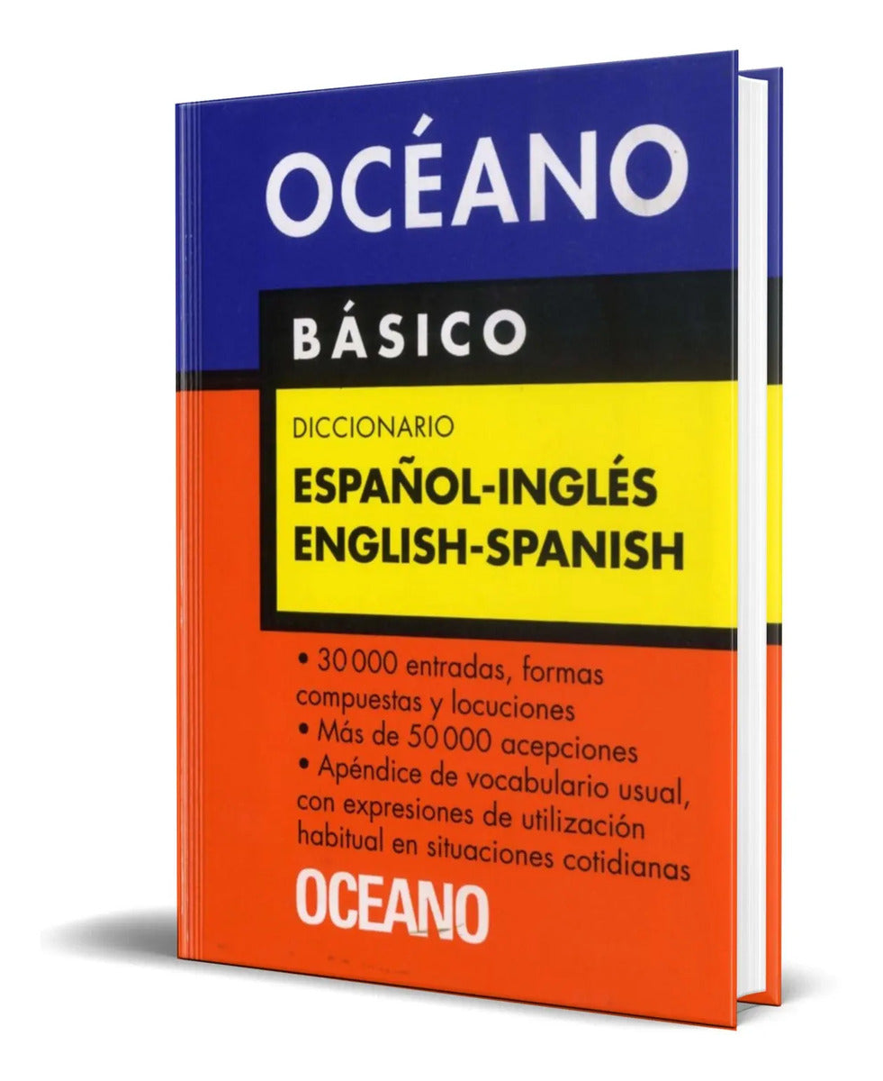 Portada de Libro Diccionario Océano Básico Español-inglés [ Original ]
