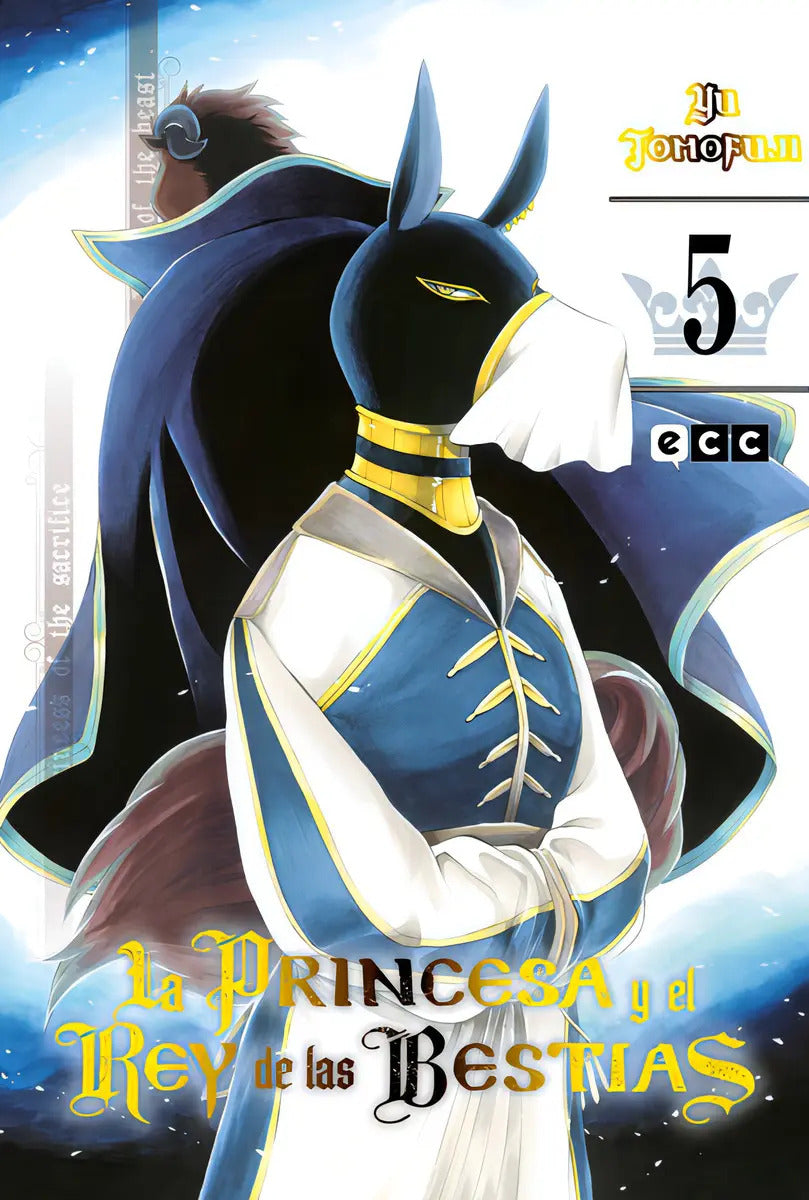 Portada de La Princesa Y El Rey De Las Bestias 5, De Yuu, Tomofuji. Editorial Ecc Ediciones, Tapa Blanda En Español