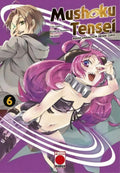 Portada de Mushoku Tensei 06: Reencarnación Desde Cero, De Yuka Fujikawa., Vol. 6. Editorial Panini Comics, Tapa Blanda En E…