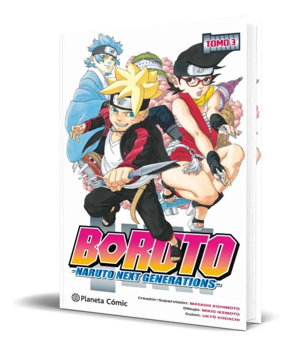 Portada de Libro Boruto Vol. 3 [ Masashi Kishimoto ] Original