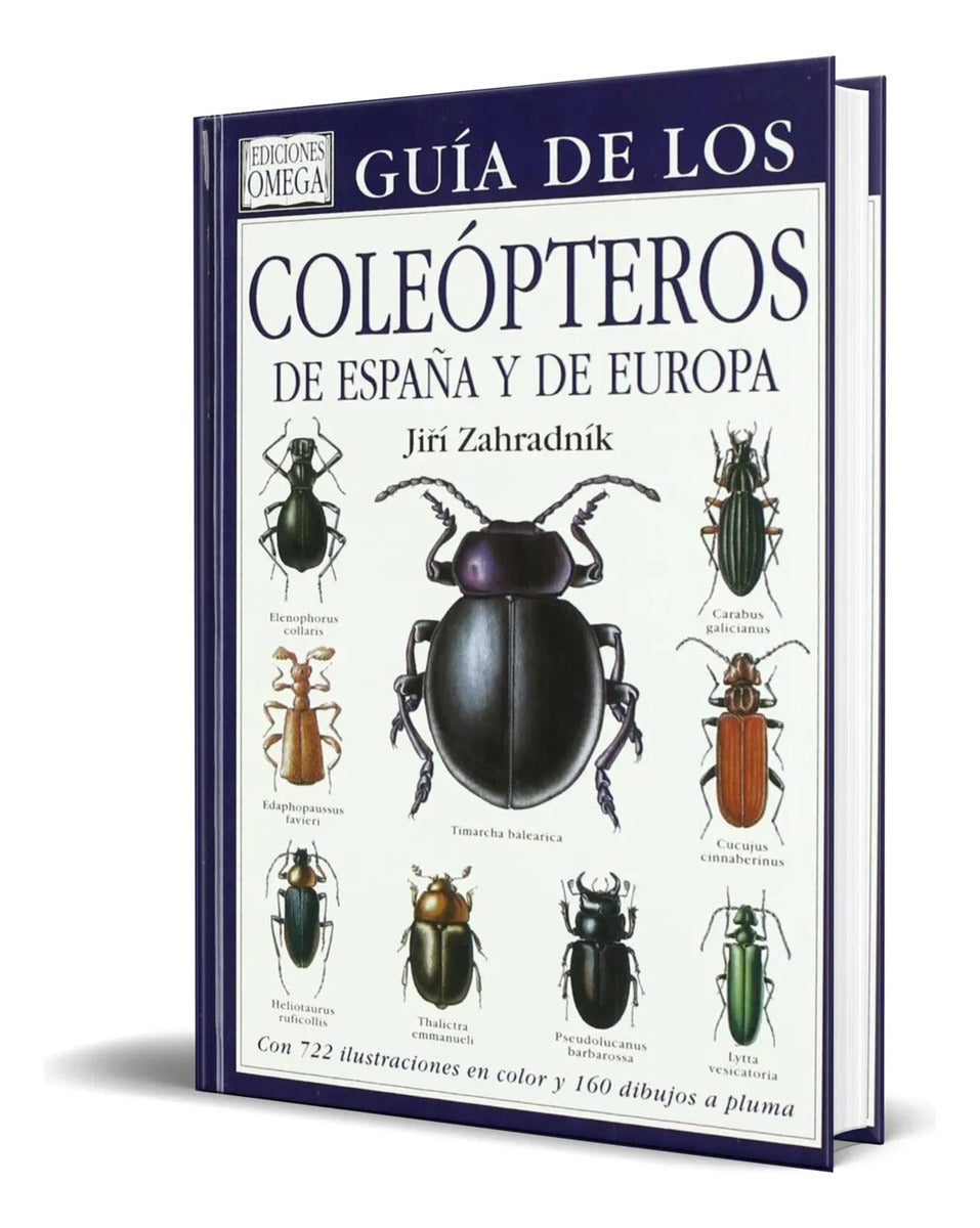 Portada de Libro Guia Coleopteros De España Y De Europa [ Original ]