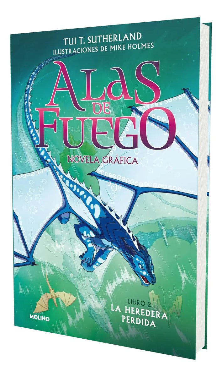 Portada de La Heredera Perdida Alas de Fuego Vol. 2 [ Novela Gráfica ]
