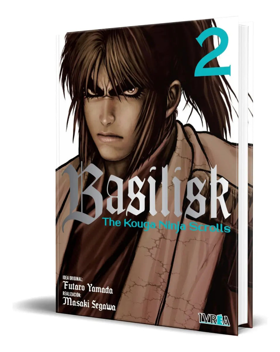 Portada de Basilisk, De Futaro Yamada., Vol. 2. Editorial Editorial Ivrea, Tapa Blanda En Inglés, 2023