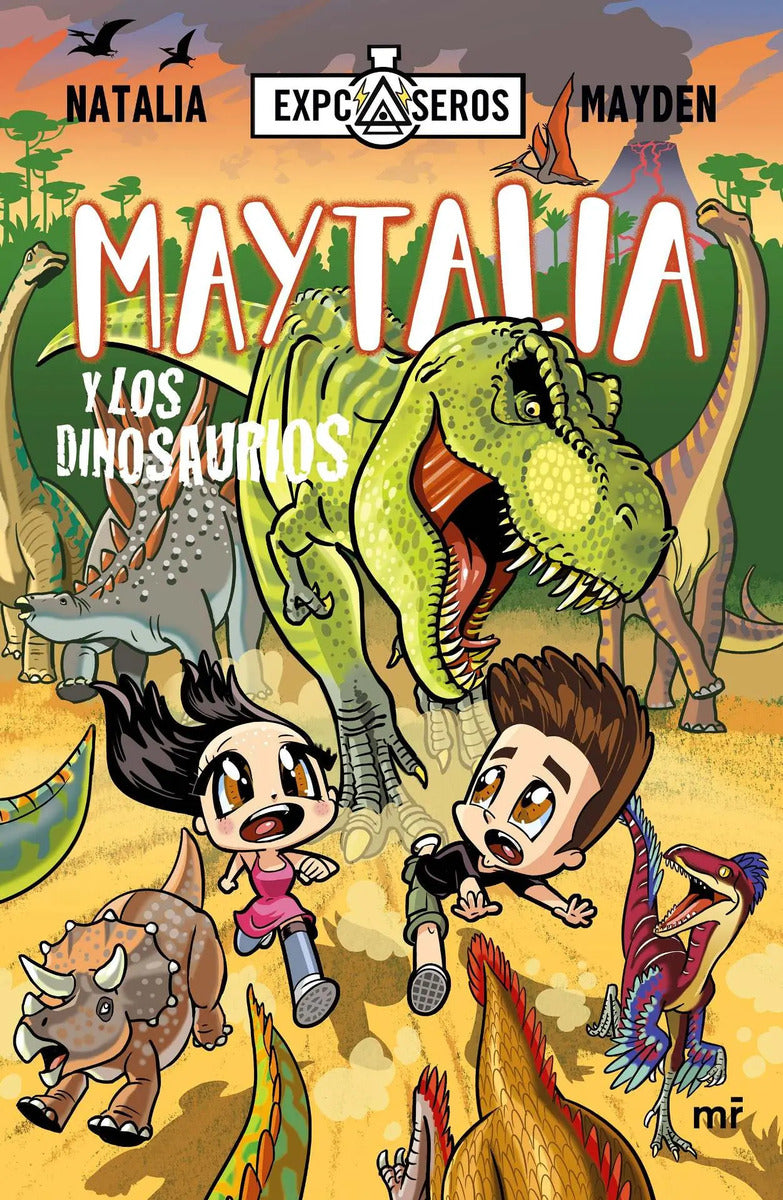 Portada de Maytalia Y Los Dinosaurios, De Natalia. 4you2 Editorial Martínez Roca México, Tapa Blanda En Español, 2021