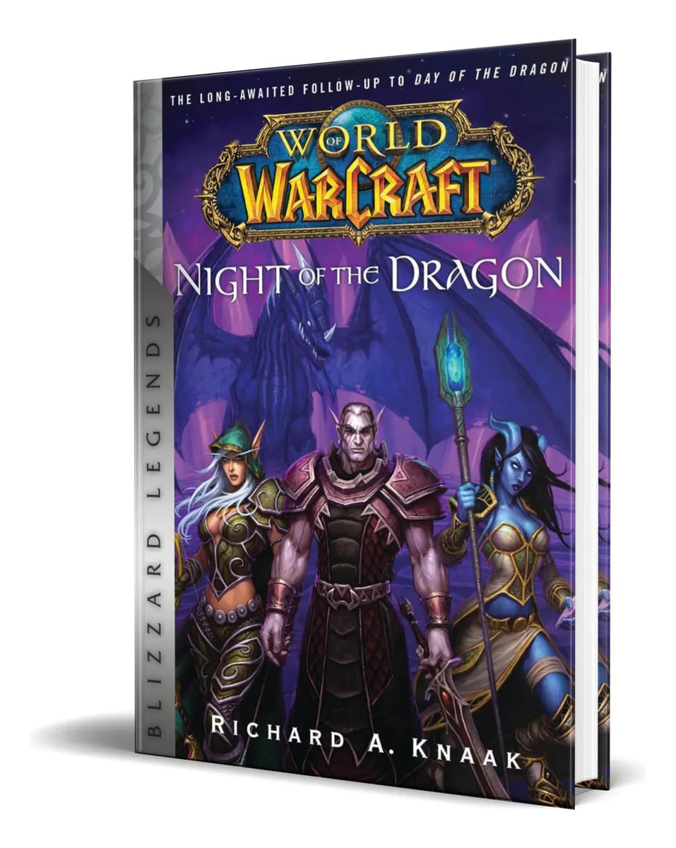 Portada de Libro World Of Warcraft [ Night Of The Dragon ] Original
