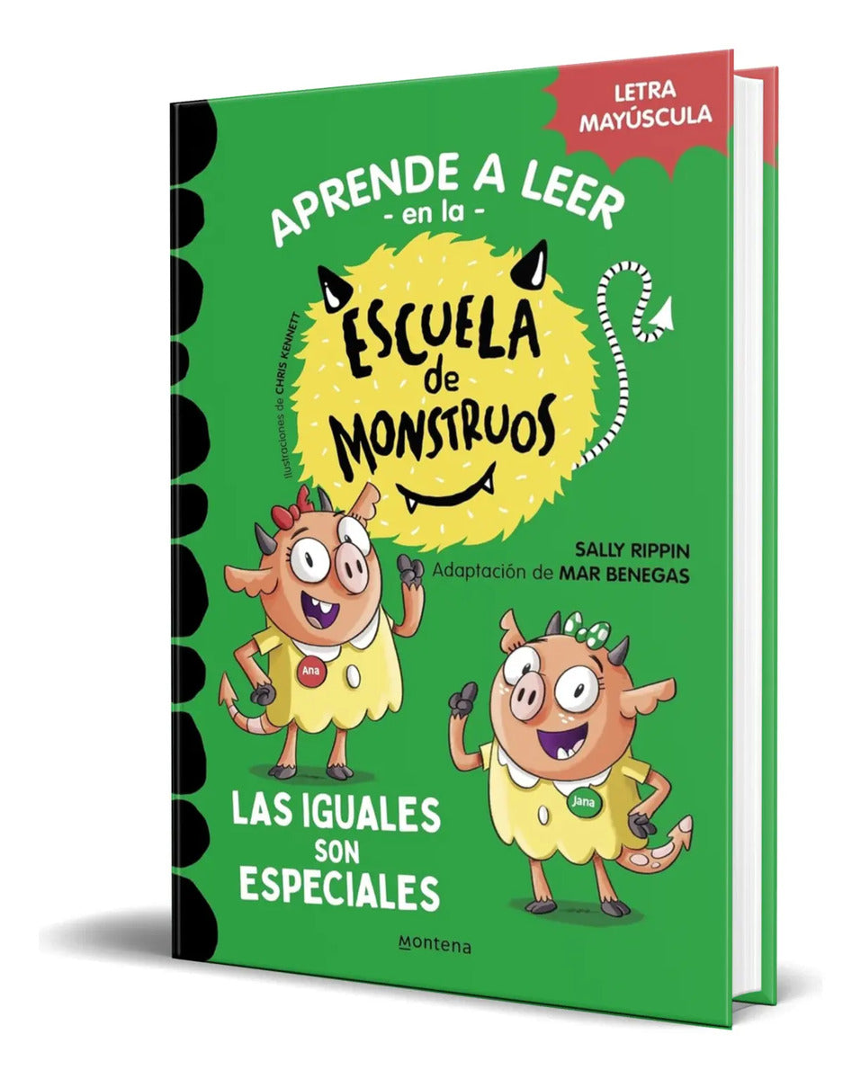 Portada de Libro Las Iguales Son Especiales Escuela De Monstruos Vol.3