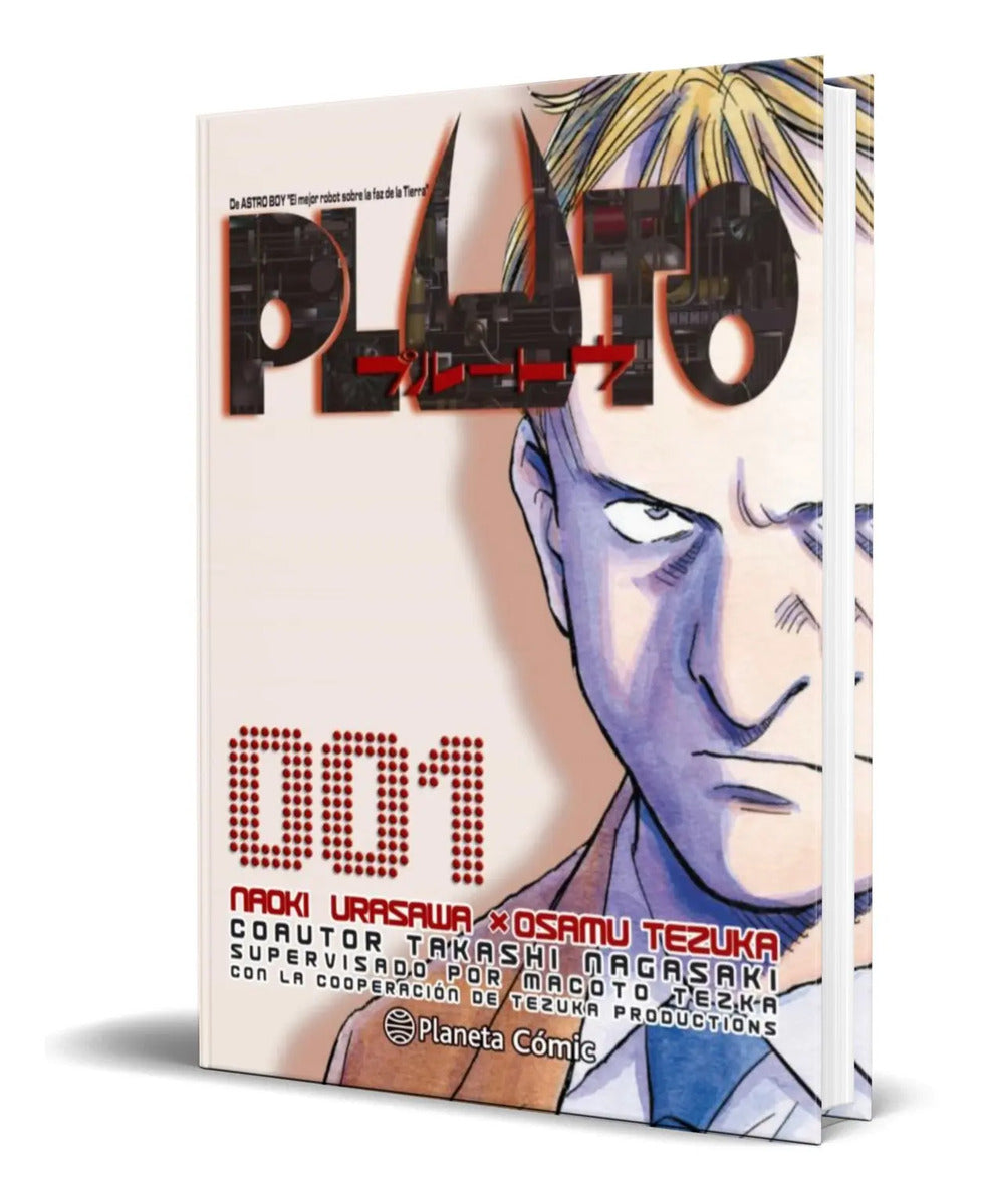 Portada de Libro Pluto Vol.1 [ Nueva Edicion ] Original