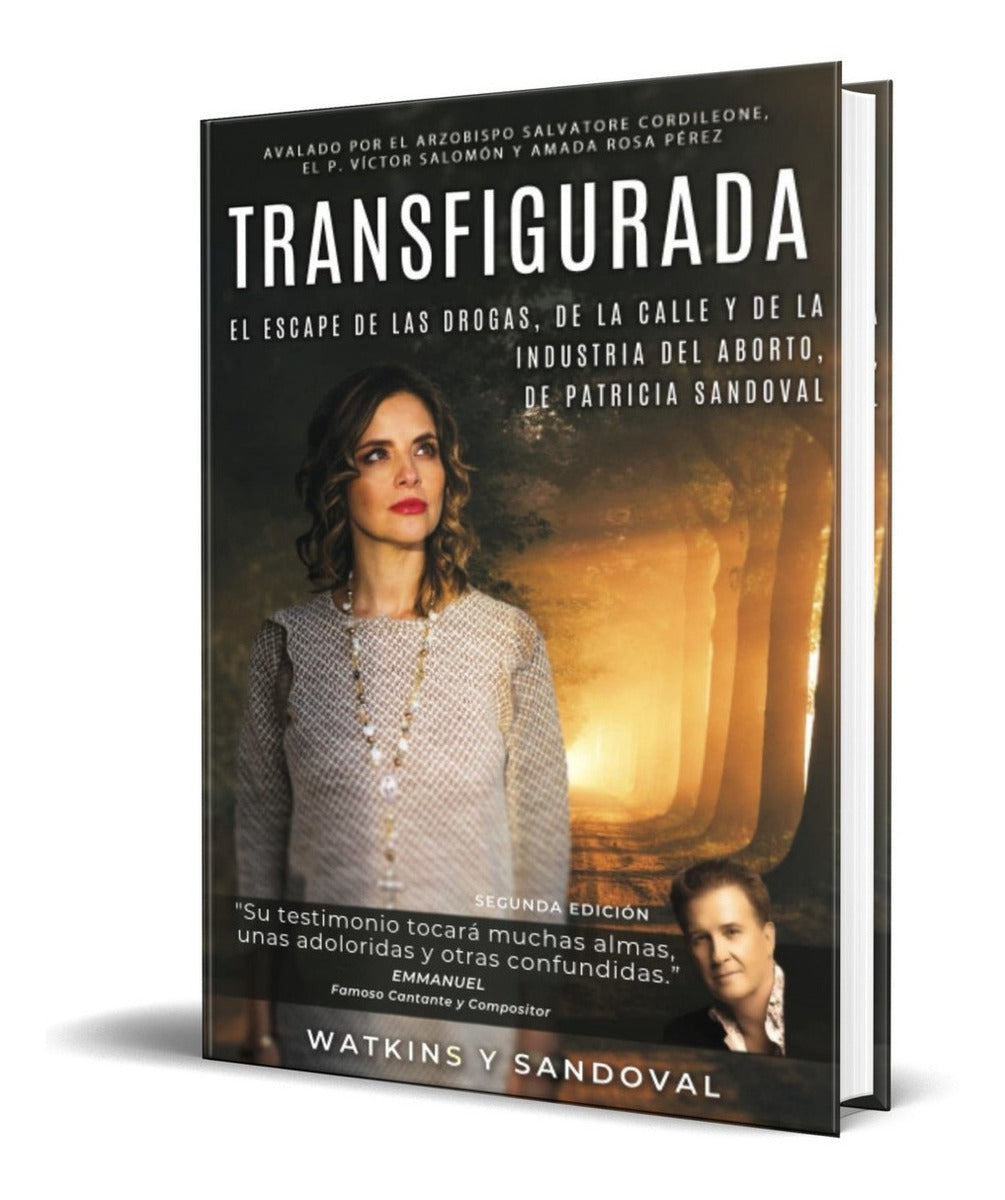 Portada de Libro Transfigurada [ El Escape De Las Drogas ] Original
