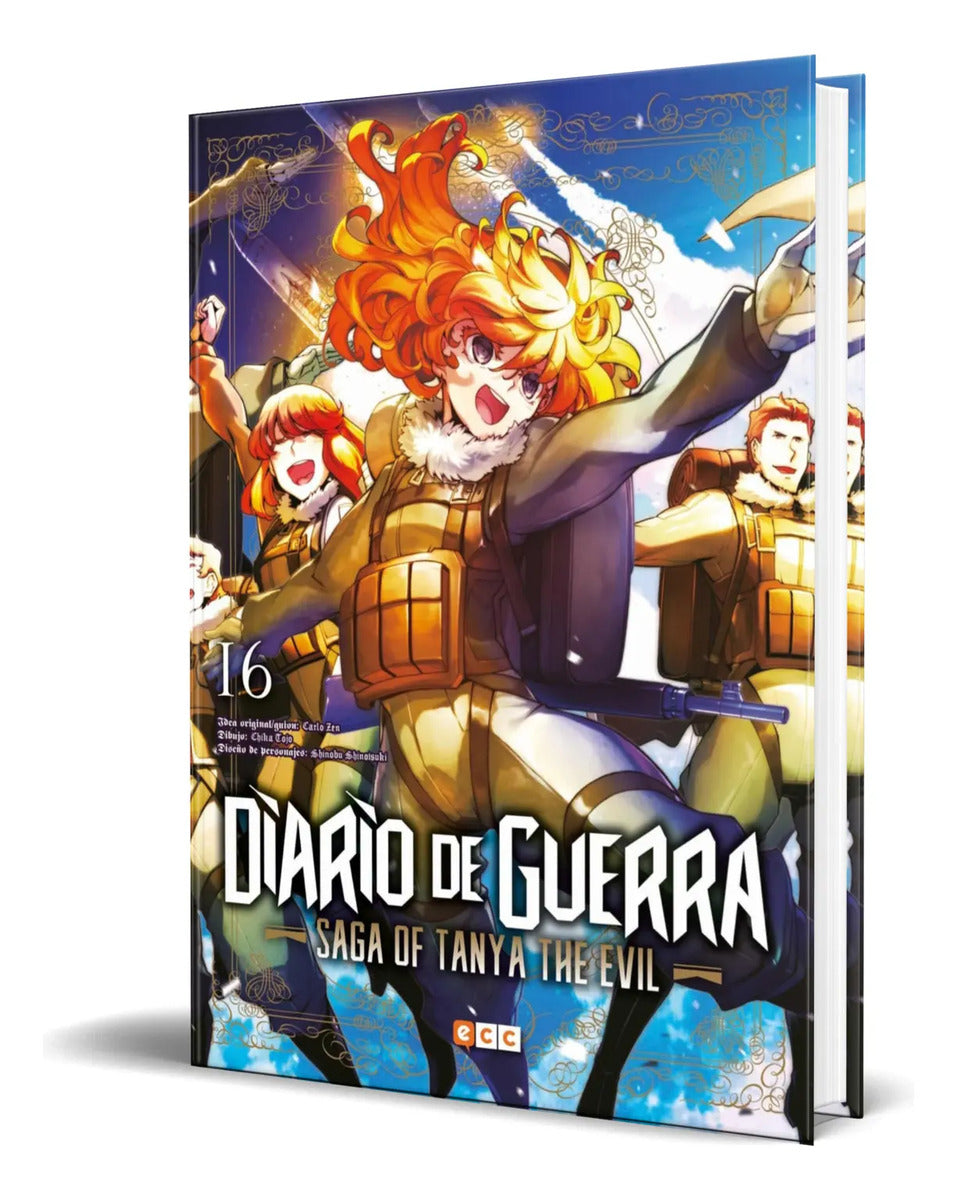 Portada de Libro Diario De Guerra [ Saga Of Tanya The Evil Vol.16 ]