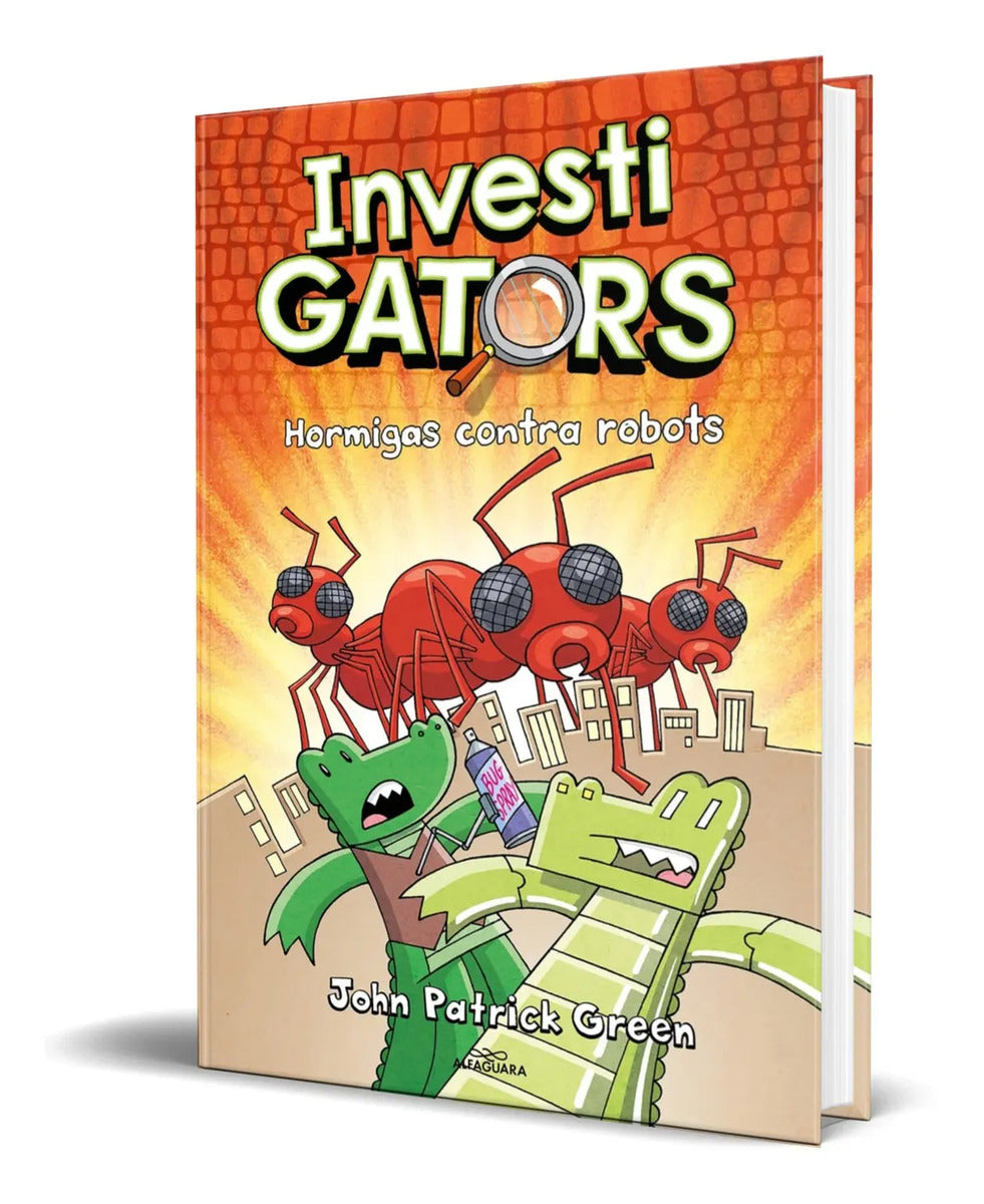 Portada de Libro Investigators 4 [ Hormigas Contra Robots ] Original